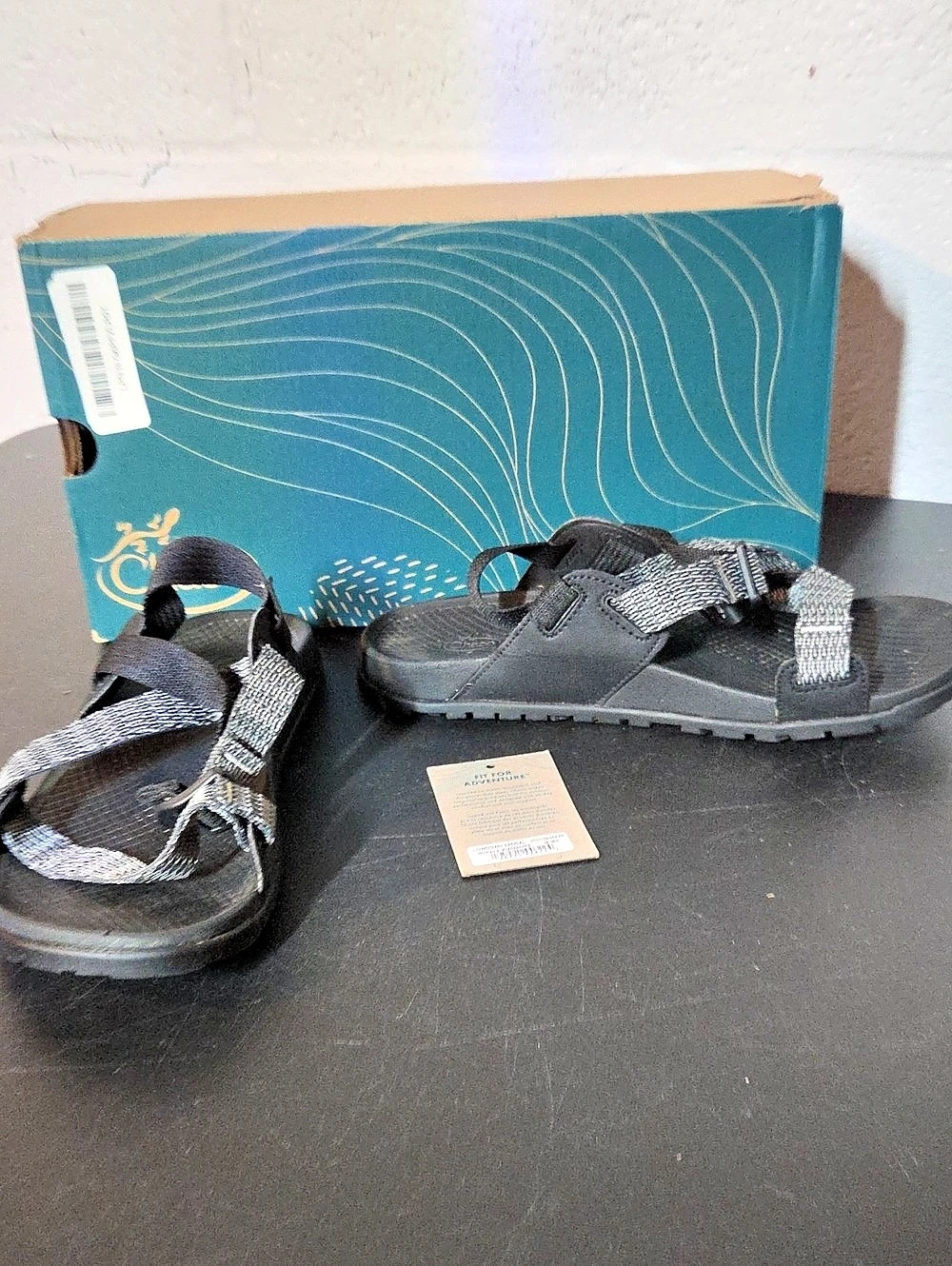 Chaco Lowdown Sandal Women's Sandals US 9 M Black & Gray